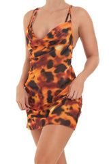 TORTOISE MIRAGE - SIENNA - MINI DRESS