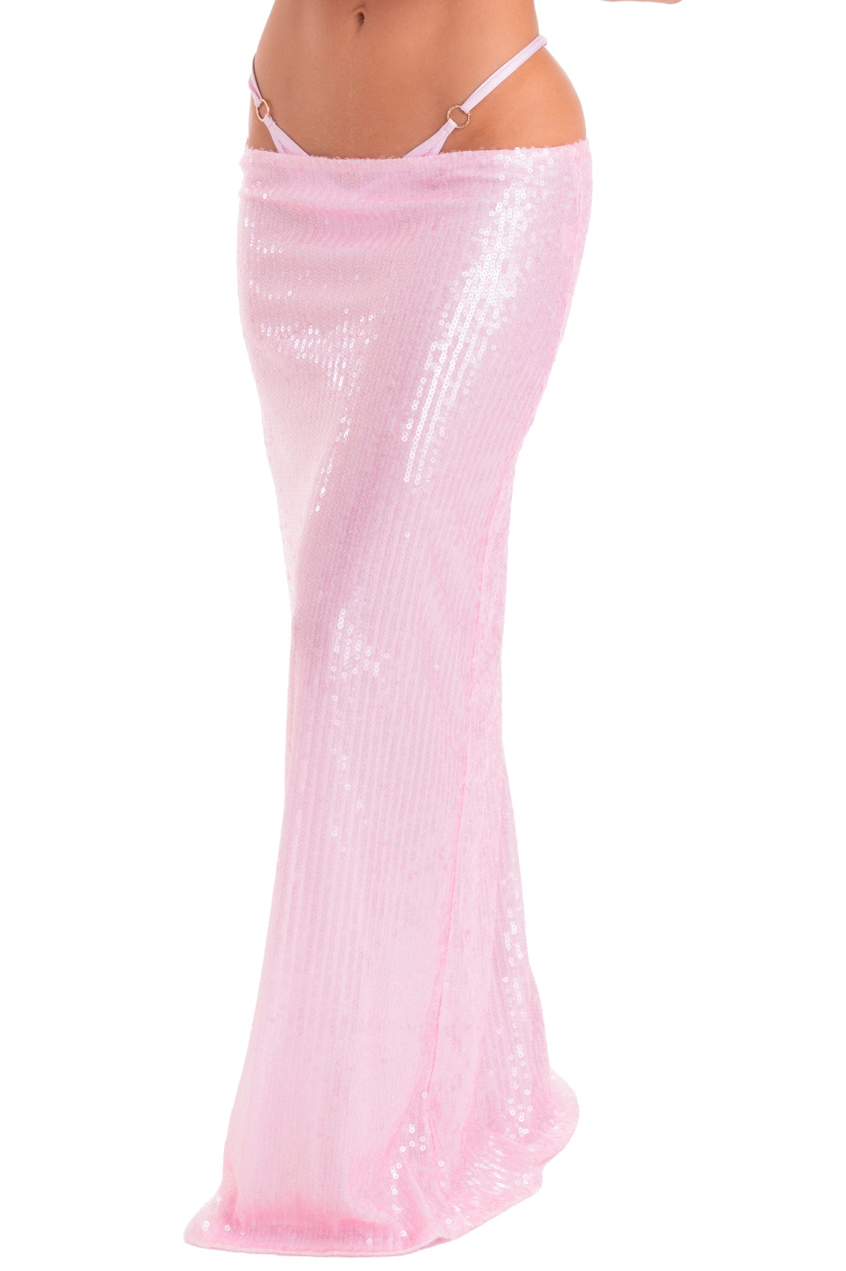 COTTON CANDY - VESPER SEQUIN -MAXI SKIRT