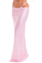 COTTON CANDY - VESPER SEQUIN -MAXI SKIRT