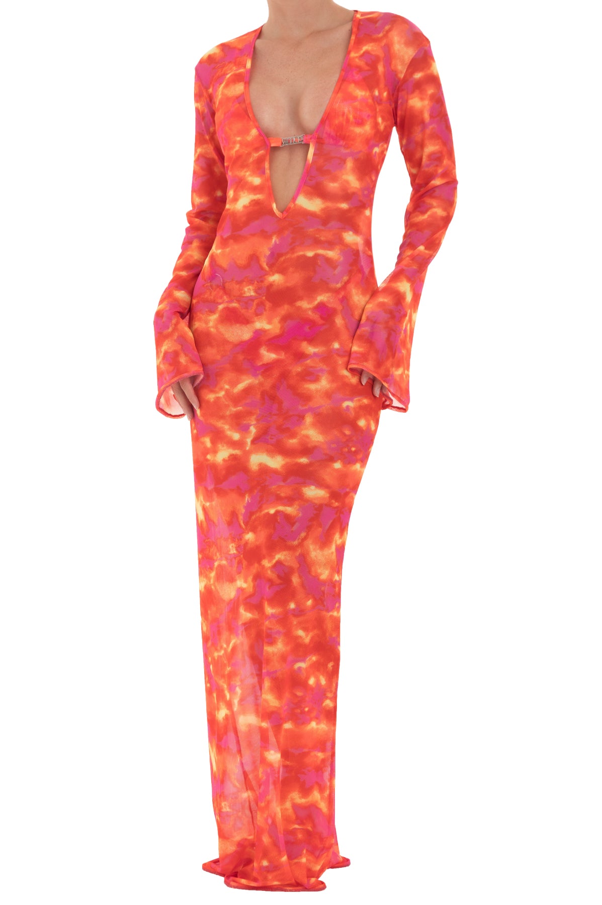 TROPIC FLARE - FRIDA - MAXI DRESS