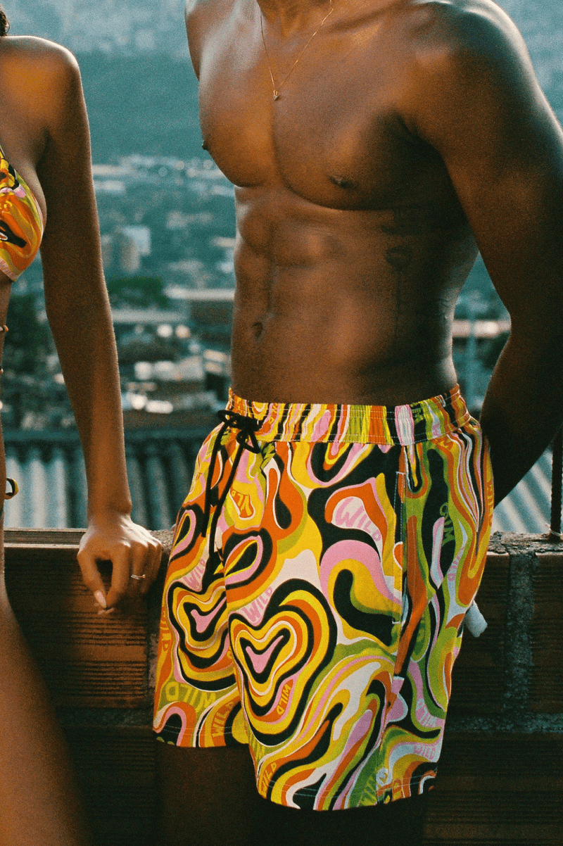 GROOVY WILD - SWIMSHORT - Wild & Pacific Colombia