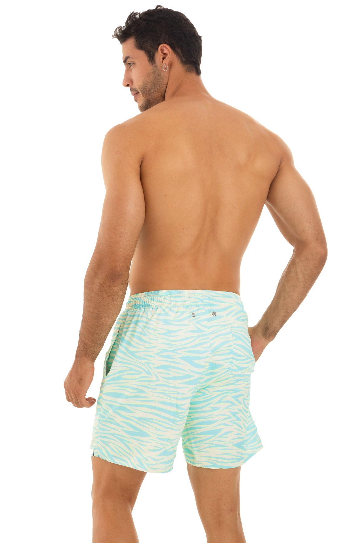 ZEBRA AQUA - SWIMSHORT